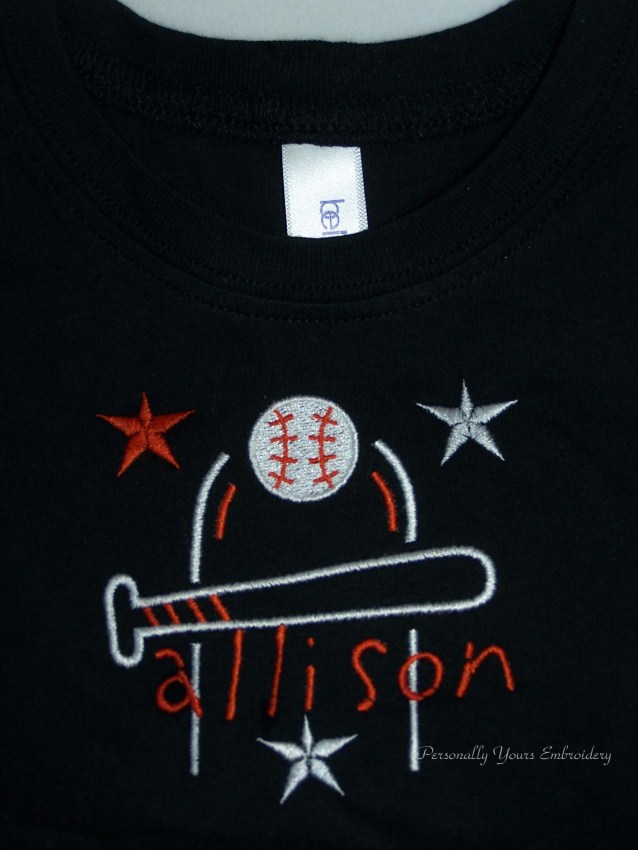 Baseball Monogram T-shirt