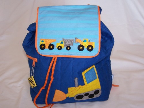 Stephen Joseph Construction Backpack